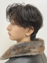 ディフィーノ 赤坂(DIFINO)&nbsp;センターパート/毛流れカルマパーマ/フェザーパーマ