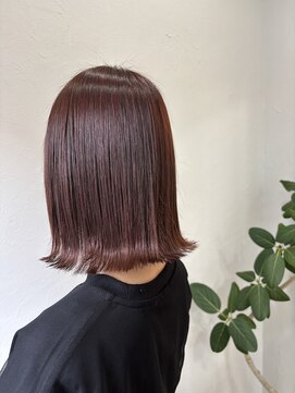 ヘアーリビングリコ 新潟笹口店(hair living Liko) 切りっぱなしボブ
