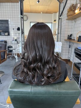 ファスナー(fustener) チョコレートカラー