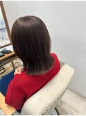 ミルクブラウン/グレージュ/大人ガーリー/似合わせカット/南越谷