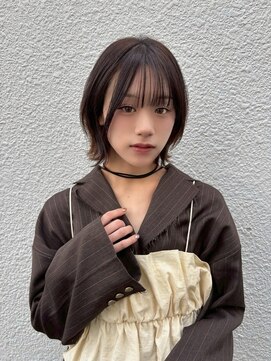 アーチバイケンジ(arch by kenje) ショートレイヤー、ショコラブラウン