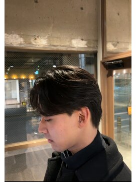 ブチメンズヘア(Buchi MEN'S HAIR) お客様スタイルナチュラルセンターパート