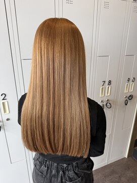 ラーム 宇部高校前店(rame) ブリーチカラー、レイヤースタイル、髪質改善