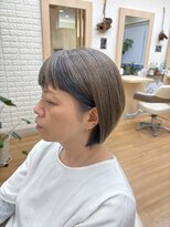 アメイジングヘアー 中沢店(AMAZING HAIR)&nbsp;白髪ぼかし×ネイビーインナーカラー