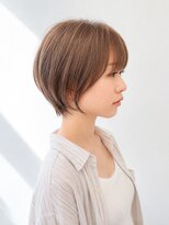 ソレア(SOLEA)&nbsp;20代30代40代50代髪質改善ミルクブラウンナチュラルショート