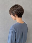 (ICY土屋)ショートヘアショートボブナチュラルハイライト