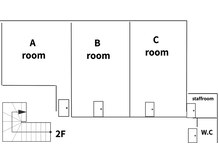 Brown House 辻堂【9月上旬NEW OPEN（予定）】の雰囲気（2F 3部屋になっています）