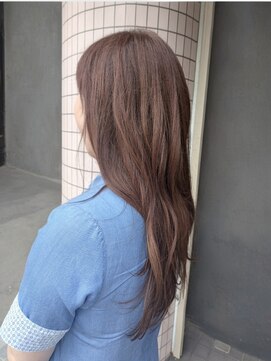 ムーア(MUA) ロング×レッドブラウン