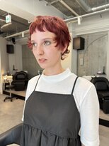 シティ(sity.)&nbsp;天神　レイヤーカット　ブリーチなしダブルカラー　暖色カラー
