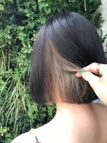 アンク クロス 関内店&nbsp;ナチュラルベージュインナーカラー　【mifuyu】