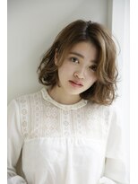 アドラーブル 駅南店(adorable)&nbsp;【adorable】モテ髪♪ふわっとボブ×ミルクティーベージュ