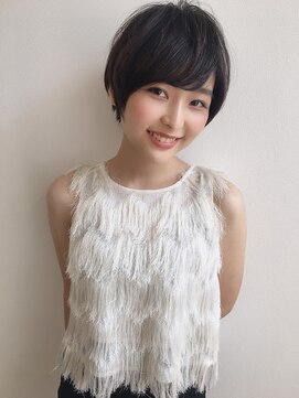 サンド 銀座(sand) 似合わせカットアシメブルージュヴェールウェーブショート