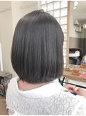 Cカール矯正ボブ