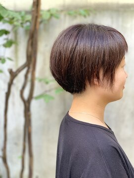 ヘアメイクヒール ショートボブ×ツーブロック