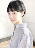【December】大人かわいい黒髪マニッシュショート♪