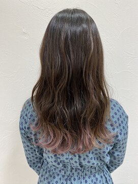 クラン(Chlan) ラベンダーグレージュ×ポイントカラー【摂津本山/芦屋】