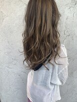 ダブル(W)&nbsp;ベージュカラー＆ハイライト