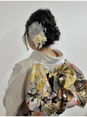 【Bellecoupes】岡本真由美 成人式 振袖着付け まとめ髪セット