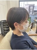 ミニショート/ショートヘア/耳かけ