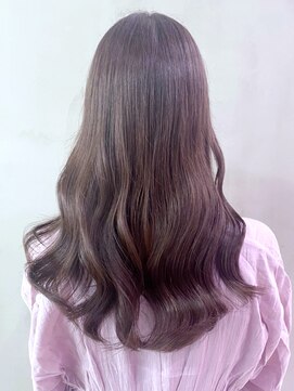 アイティーバイアルバム 八王子店(IT by ALBUM) グレージュロング_ショコラベージュボブルフ_ba341161