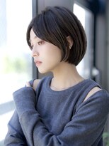 エインアンリー 表参道(AIN.ANLY.)&nbsp;前髪長め大人ショートボブ20代30代40代【AIN.表参道】川原大地