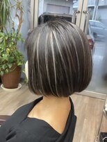 ヴィフ 大船(VIF)&nbsp;コントラストハイライト/ボブ/白髪ぼかし/白髪/大船/大船駅/鎌倉