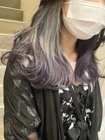 アイリー 名古屋(A/LEE) インナーカラー／紫
