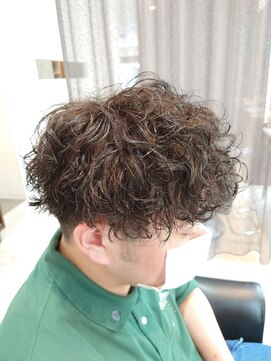 パシフィックダズールコパン(Pacific Dazzle copain) 神戸メンズツイストスパイラル　波巻き　シークレットパーマ