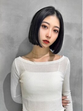 ロンド ジュルード 名古屋(Lond jeloud) 20代30代 マチルダボブ ハイレイヤー エモージュ 韓国 ウルフ 8