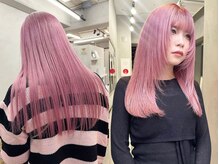 カラーに特化したサロンだから叶う色！シールエクステもおすすめ◎［ケアブリーチ/ダブルカラー/レイヤー］