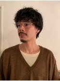 メンズマッシュニュアンスパーマ