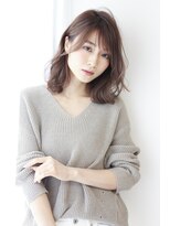 ルー(Luu)&nbsp;お手入れ簡単デジタルパーマ＋艶カラー＋モカベージュ神戸/東灘