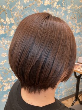 エクラートリアン 藤沢店(ECLART Lien) 大人美人シンプルショートボブ[藤沢/髪質改善]