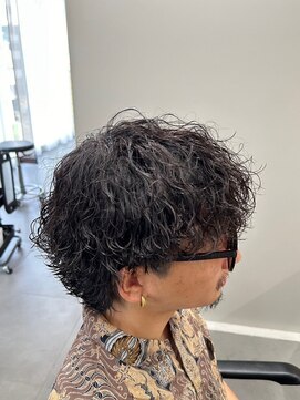 ネイバー 立川(Neighbor) メンズカット＋波巻きパーマ ミニウルフ[立川駅]