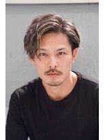 クロム トウキョウ ザ バーバー 新宿(CHROM TOKYO the Barber) アップバング/ツイストスパイラル/メンズ/メッシュ/パーマ