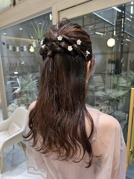 ゼスト フィーノ(ZEST fino) 【中野花純】結婚式参列ヘアアレンジ！