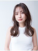 韓国レイヤーくびれヘア髪質改善透明感カラー前髪艶髪小顔