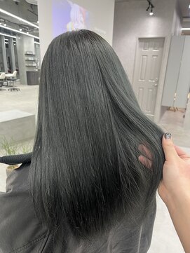 ヘアサロン ドット トウキョウ カラー 町田店(hair salon dot. tokyo color) 黒髪/ボブルフ/ネビージュ/小顔/ワンレン/前髪