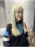 インナーカラー/ハイトーン/ホワイトブロンド