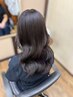 【艶のあるカラー希望の方おすすめ】髪質改善カラー+処理剤付き￥12100→￥7700