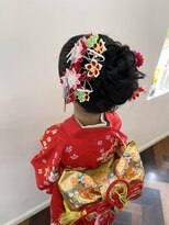 ヘアーアンドメイクアップモパ&nbsp;七五三ヘア