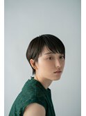 お手入れ簡単ナチュラルベリーショート