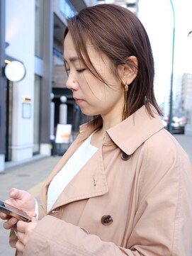 ムロ(Mulo) 乾かすだけで決まる｜大人のナチュラルレイヤーボブ