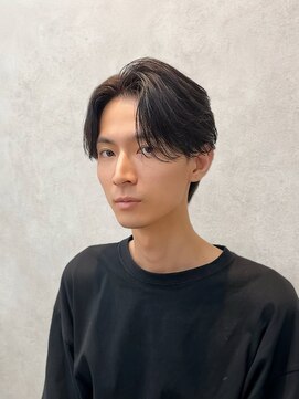 ジーナ 天神(Zina) 【Zina】メンズ/韓国/センターパート/縮毛矯正/福岡/天神/大名