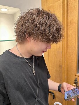 ラパンセ ブルー(LA PENSEE BLEU) 【LA　PENSEE】サーフカール大人プードルパーマ