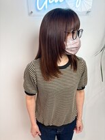 グランツ(GLANZ) 透明感カラー × 柔らかなミディアムヘア