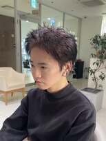 ルプル バイ フェイス 磯子(L'pul by face)&nbsp;スパイキーショート×ルーツカラー