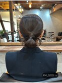 ハイライト/ダークアッシュ似合わせカットミディアムレイヤーm2
