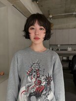 フィルムス 表参道(FILMS)&nbsp;ココアベージュ/黒髪/クラゲヘアー/オリーブグレー/ボブ/表参道