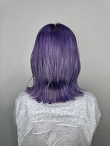 アン(Hair make un)&nbsp;ラベンダーパープル